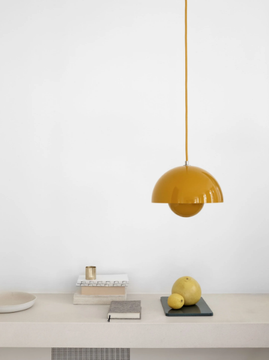 &TRADITION - FLOWERPOT VP1 MUSTARD set - Metal pendant lamp by In Stock - view 3
